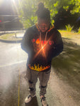 Spark Up - Black Men's Hoodie